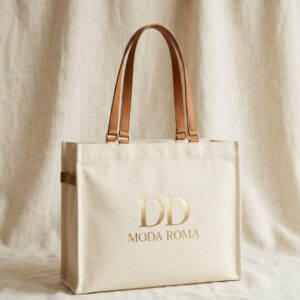 Canvas Shopping Bag Couture