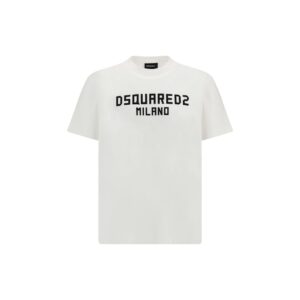 Dsquared² White Cotton T-Shirt