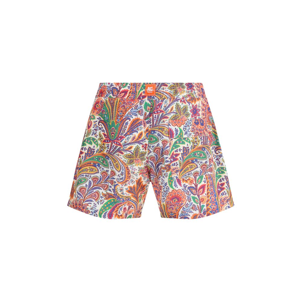 Etro Multicolor Polyester Short And Mini Shorts - immagine 2