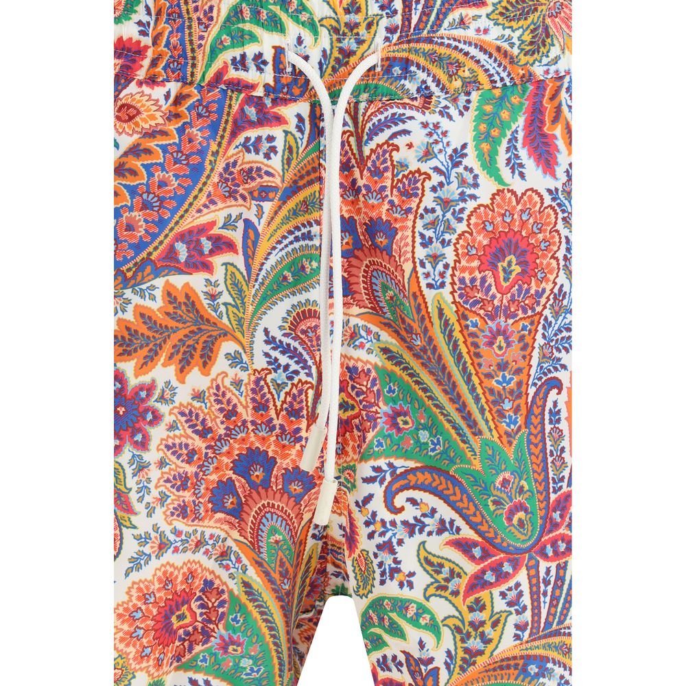Etro Multicolor Polyester Short And Mini Shorts - immagine 3