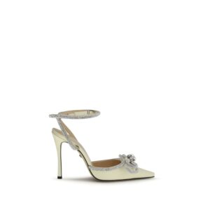MACH & MACH Bicolor Silk High Heel Pumps