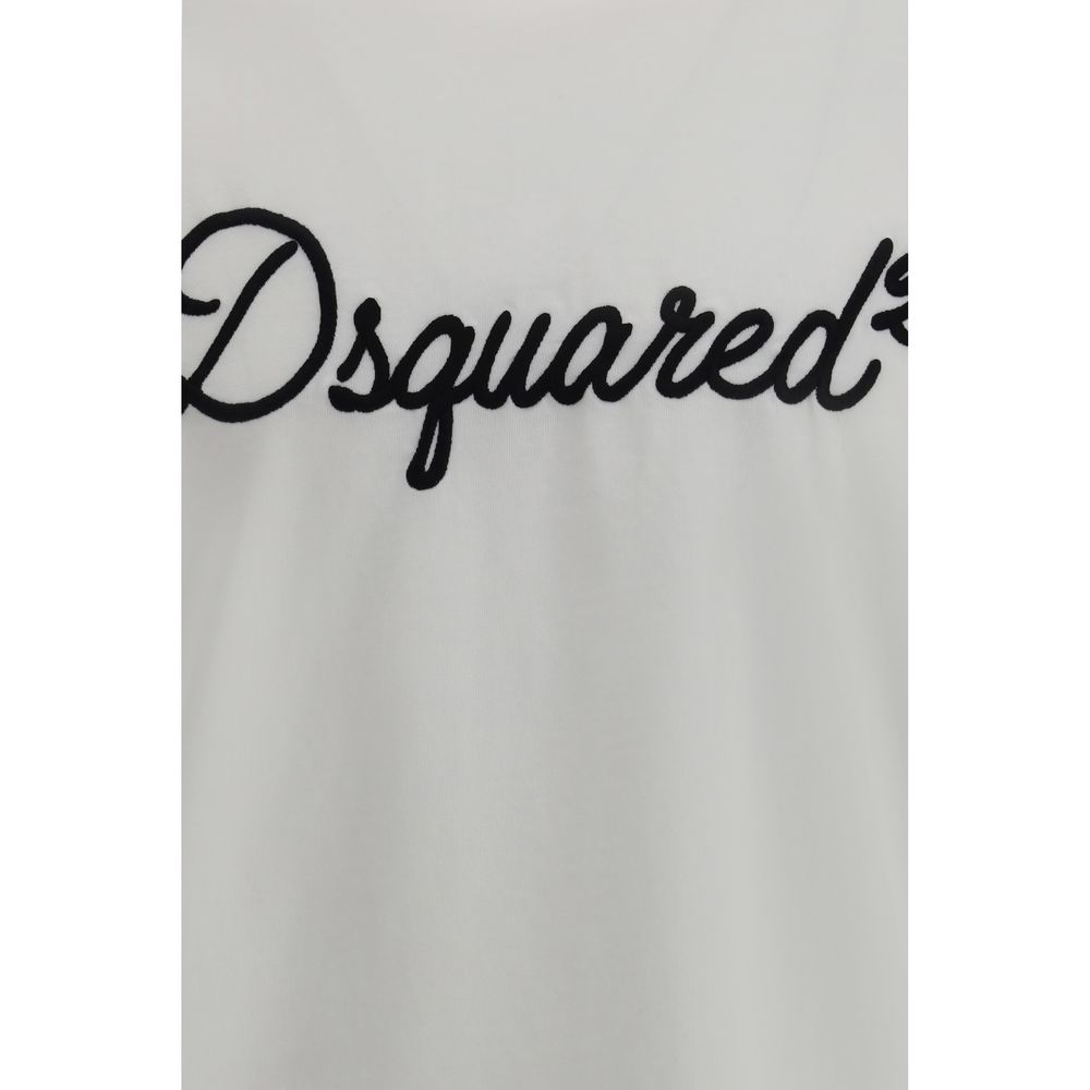 Dsquared² White Cotton T-Shirt - immagine 3