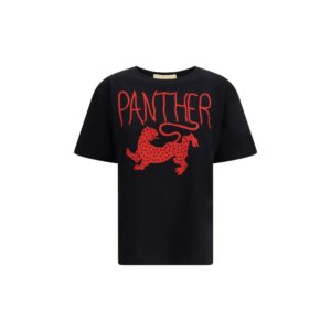 Valentino Black Cotton T-Shirt