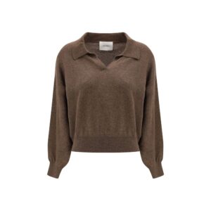 Lisa Yang Brown Cashmere Sweatshirt