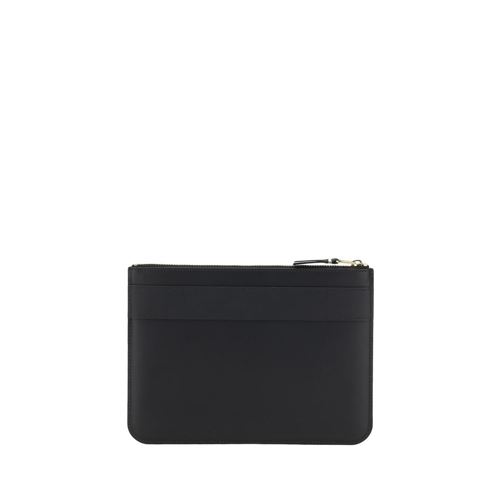 Comme Des Garçons Black Calf Leather Bos Taurus Wallet - immagine 2