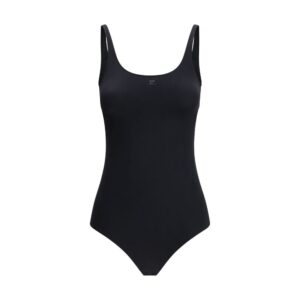 Courrèges Black Elastane One-Piece Swimsuit