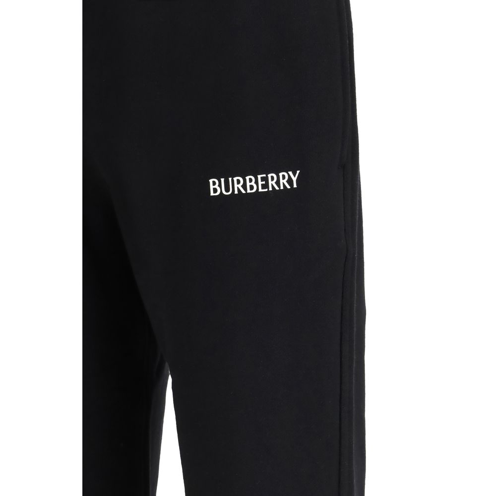 Burberry Black Cotton Joggers (Workout Pants) - immagine 3
