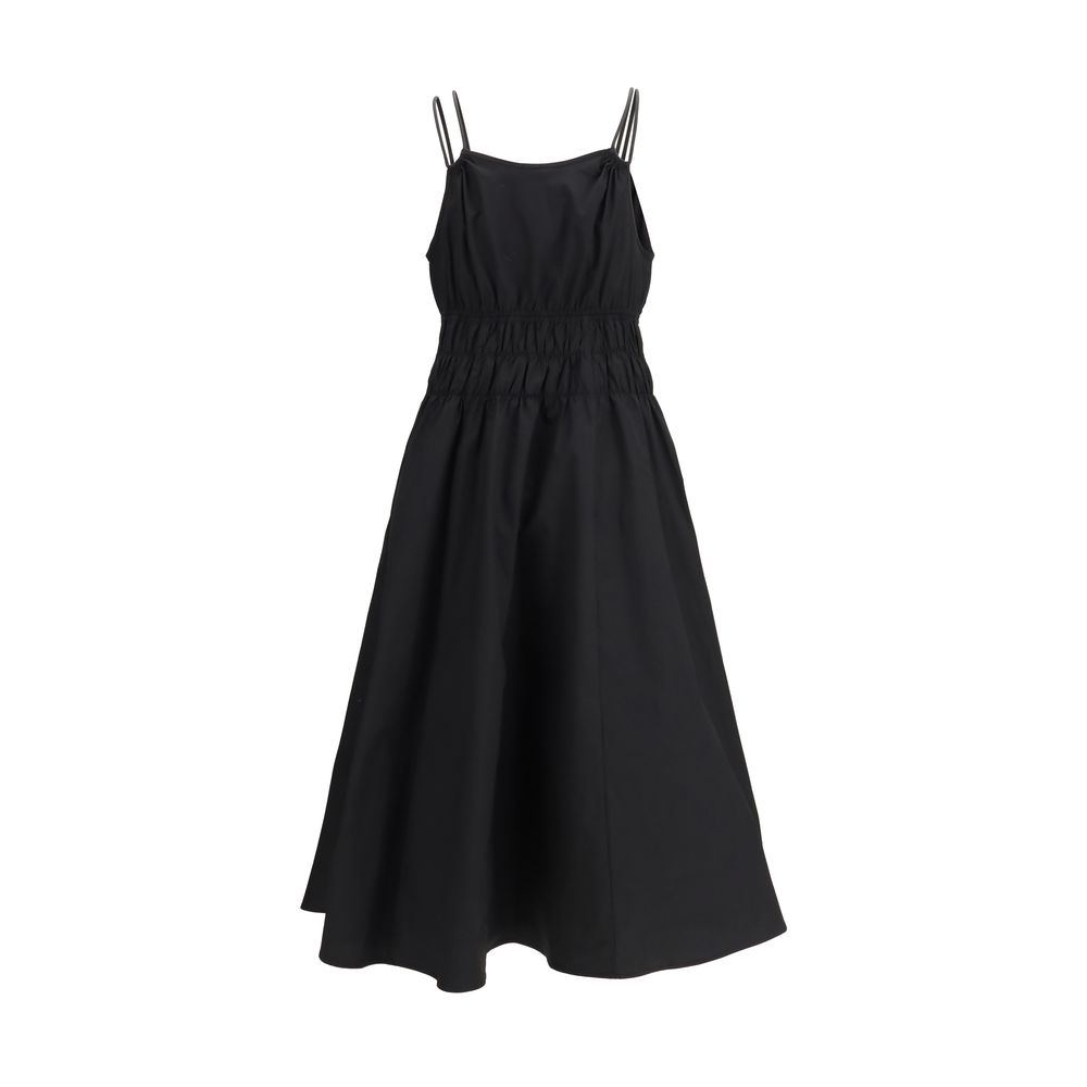 PINKO Black Cotton Casual Dress - immagine 2