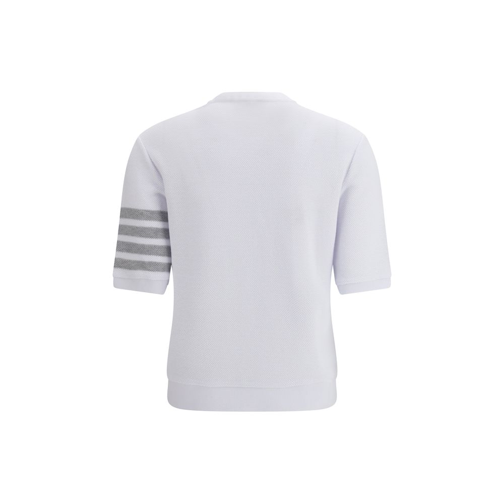 Thom Browne White Cotton Sportswear - immagine 2