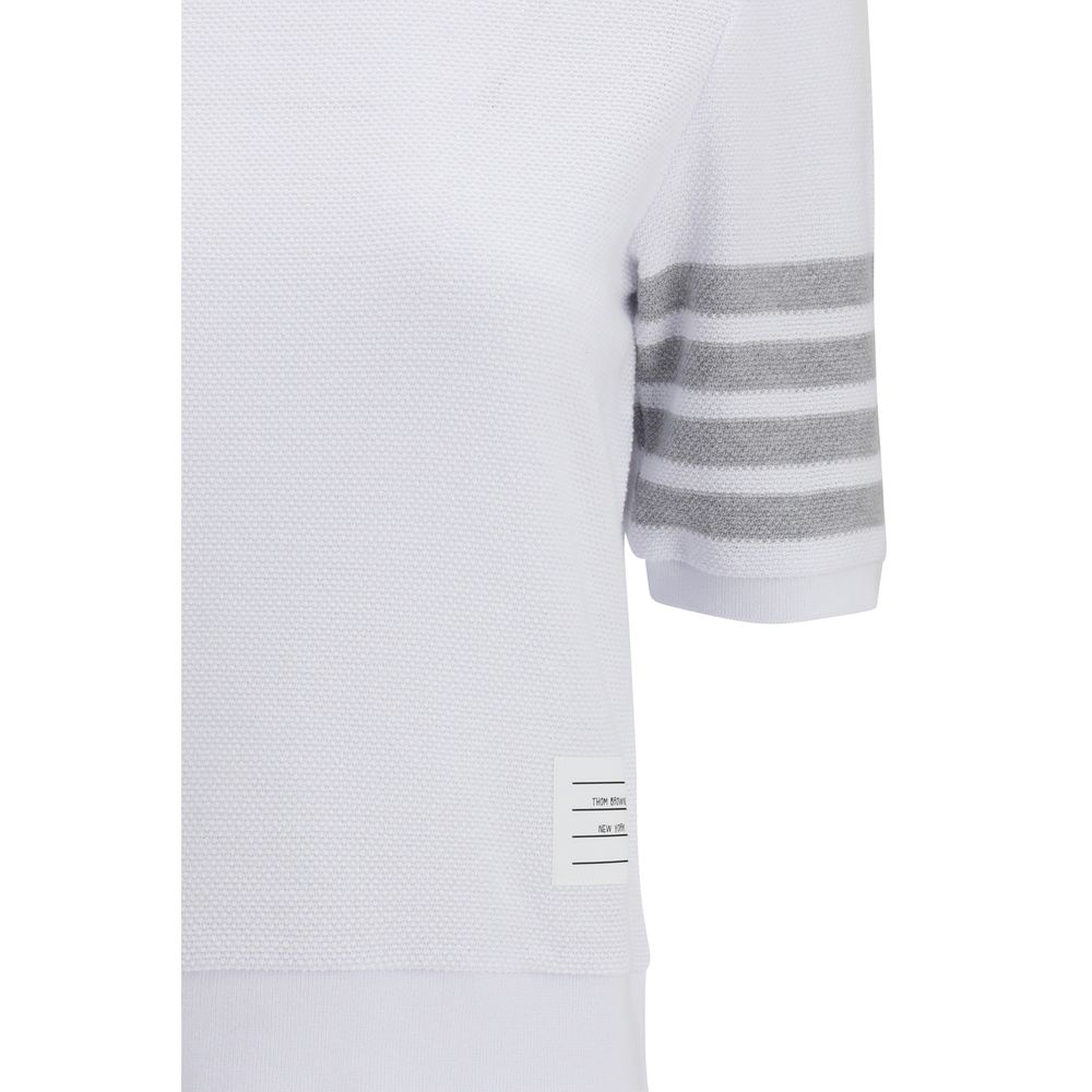 Thom Browne White Cotton Sportswear - immagine 3