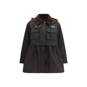 Barbour Brown Cotton Coat