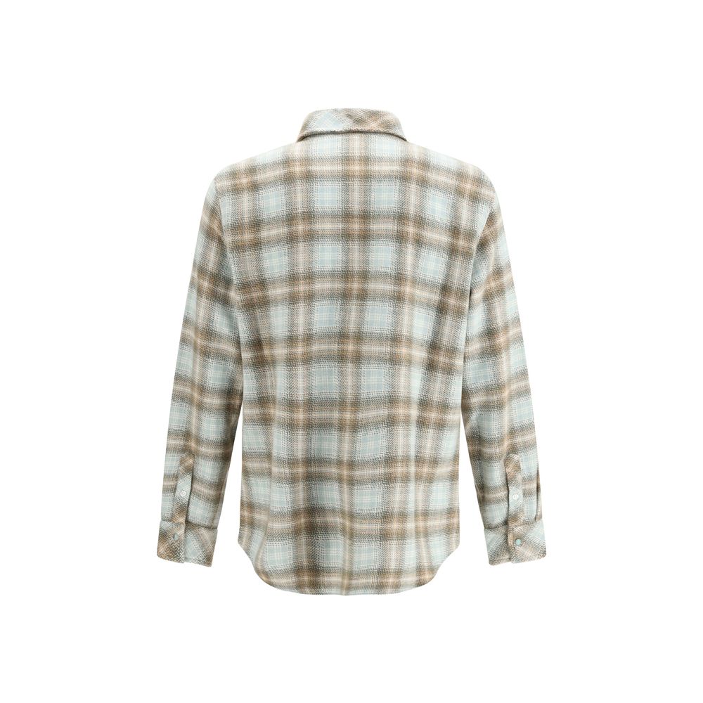 God's True Cashmere Multicolor Cashmere Pattern Shirt - immagine 2