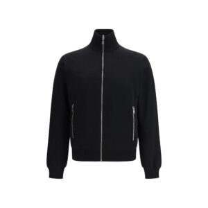 Prada Black Wool Oves Aries Jacket