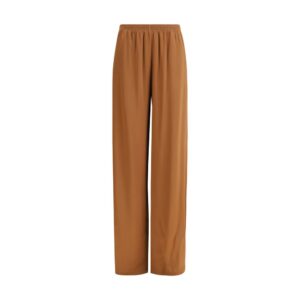 Fabiana Filippi Brown Viscose Casual Pants