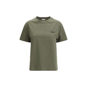 Brunello Cucinelli Bicolor Cotton T-Shirt