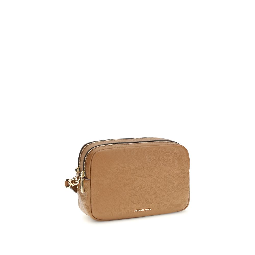Michael Kors Brown Calf Leather Bos Taurus Shoulder Bag - immagine 2