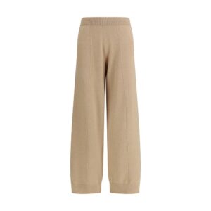 Fabiana Filippi Beige Wool Oves Aries Casual Pants