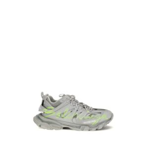 Balenciaga Gray Polyester Athletic Sneakers