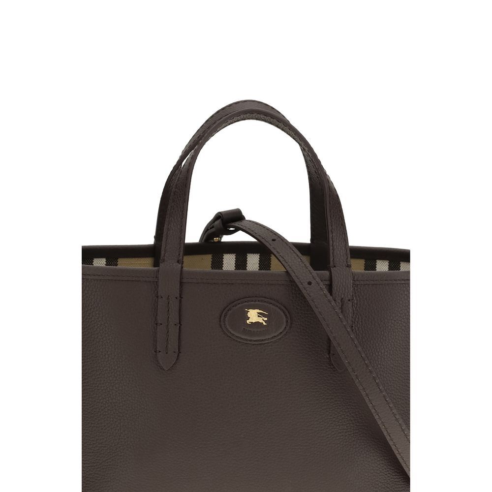 Burberry Beige Calf Leather Bos Taurus Shoulder Bag - immagine 4