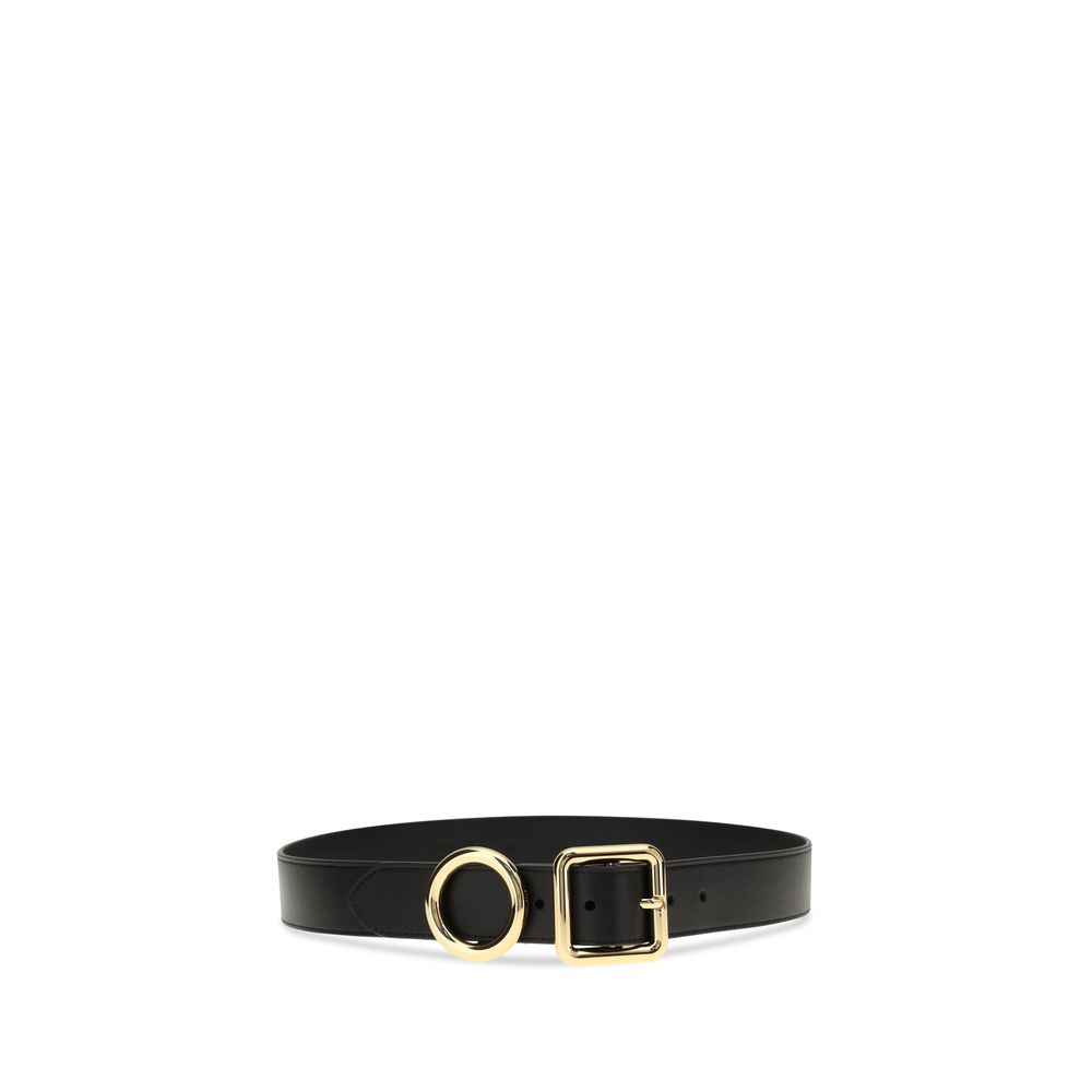Jacquemus Black Calf Leather Bos Taurus Regular Belt - immagine 2