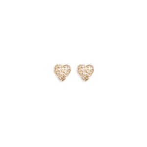 Self-Portrait Gold Brass Earrings