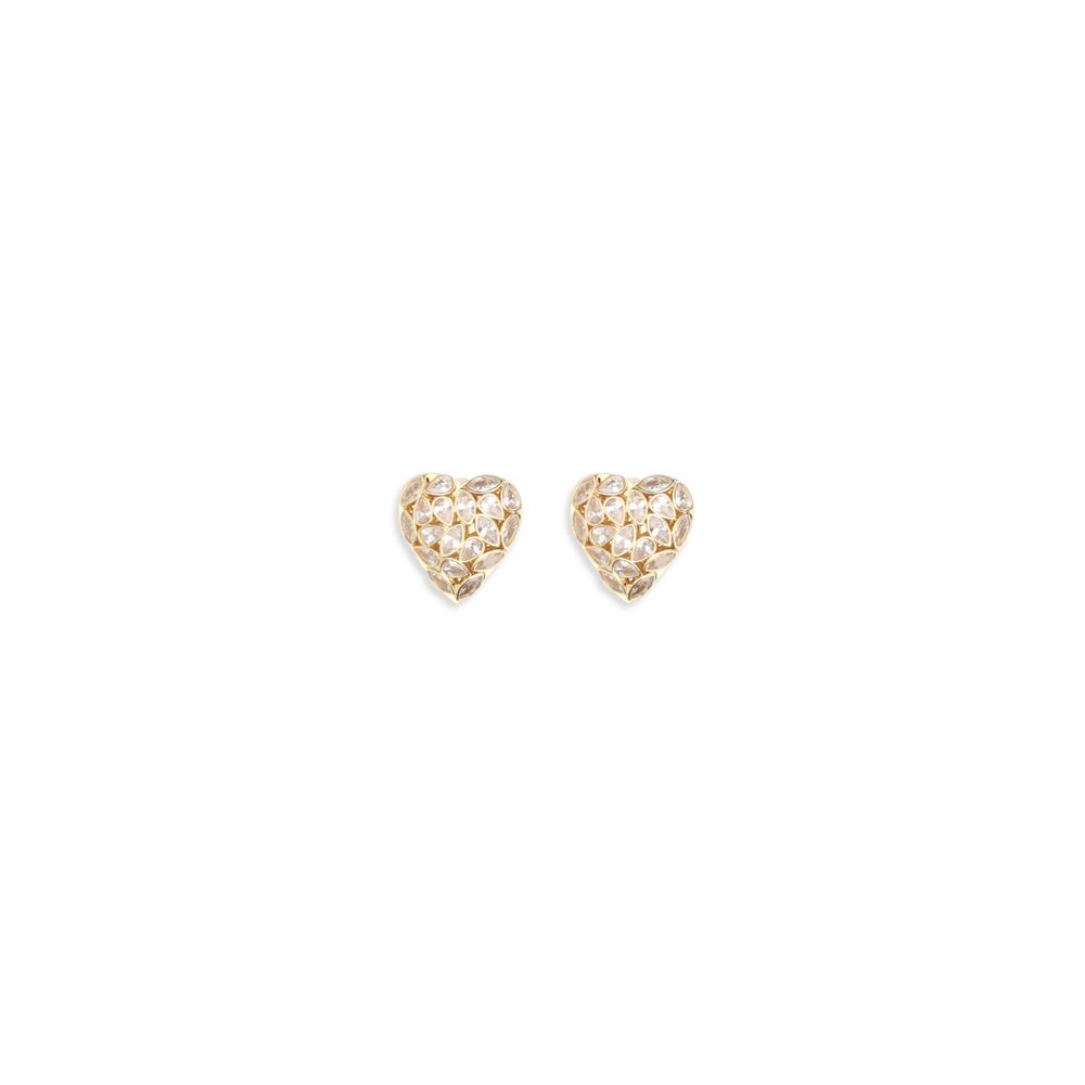 Self-Portrait Gold Brass Earrings