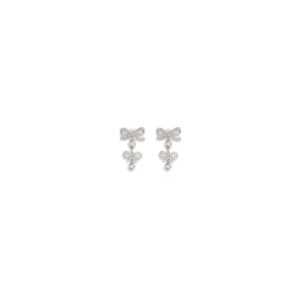 Self-Portrait Silver Brass Earrings
