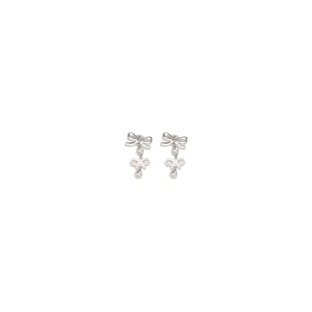 Self-Portrait Silver Brass Earrings - immagine 2