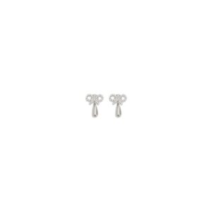Self-Portrait Silver Brass Earrings
