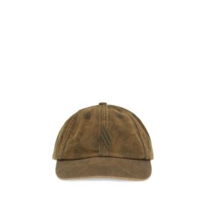 The Attico Brown Cotton Cap (Baseball Hat)