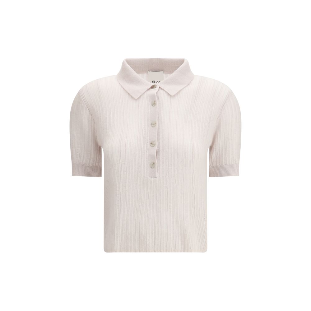Allude Beige Cashmere Sweatshirt