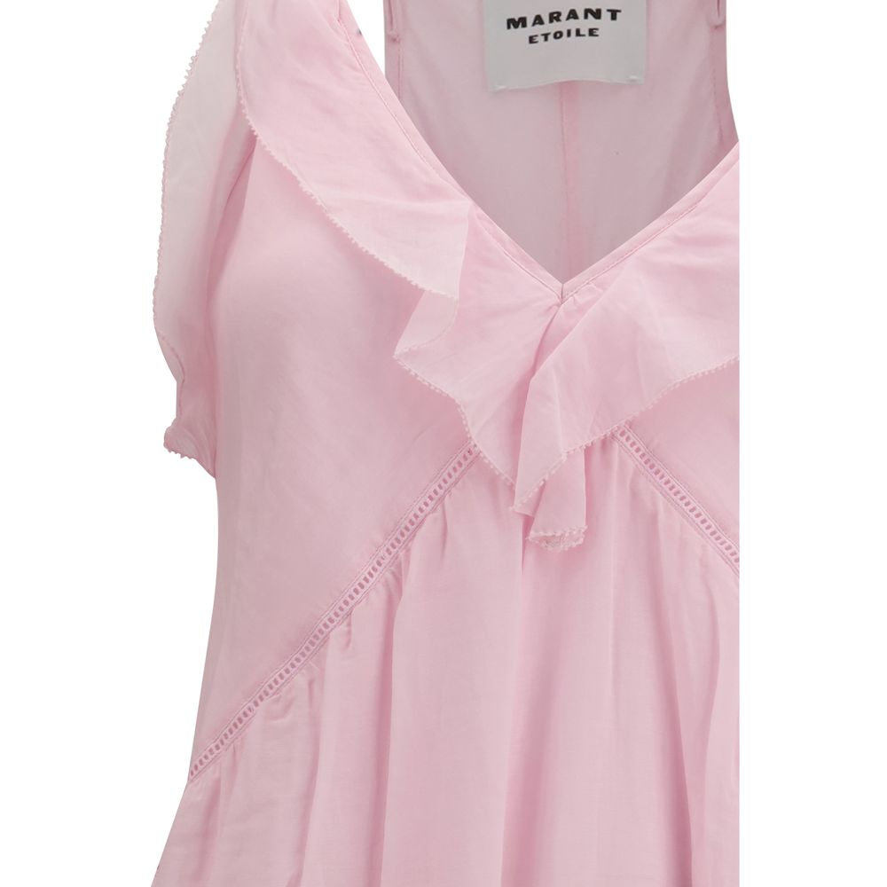 Isabel Marant Étoile Multicolor Cotton Casual Dress - immagine 3