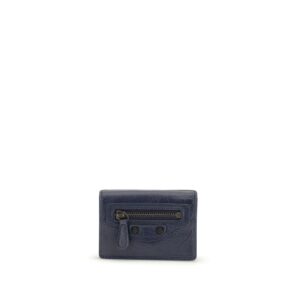 Balenciaga Blue Lamb Ovis Aries Aries Wallet