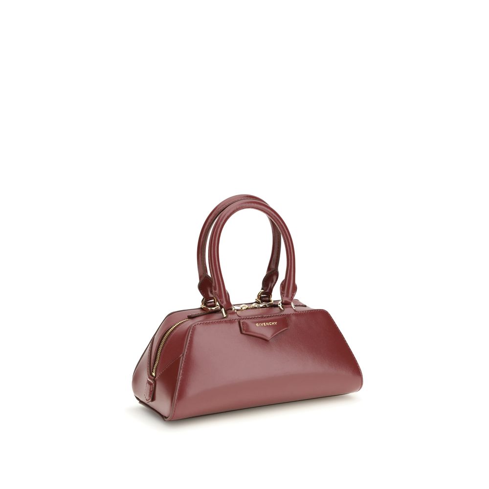 Givenchy Bordeaux Calf Leather Bos Taurus Handbag - immagine 2
