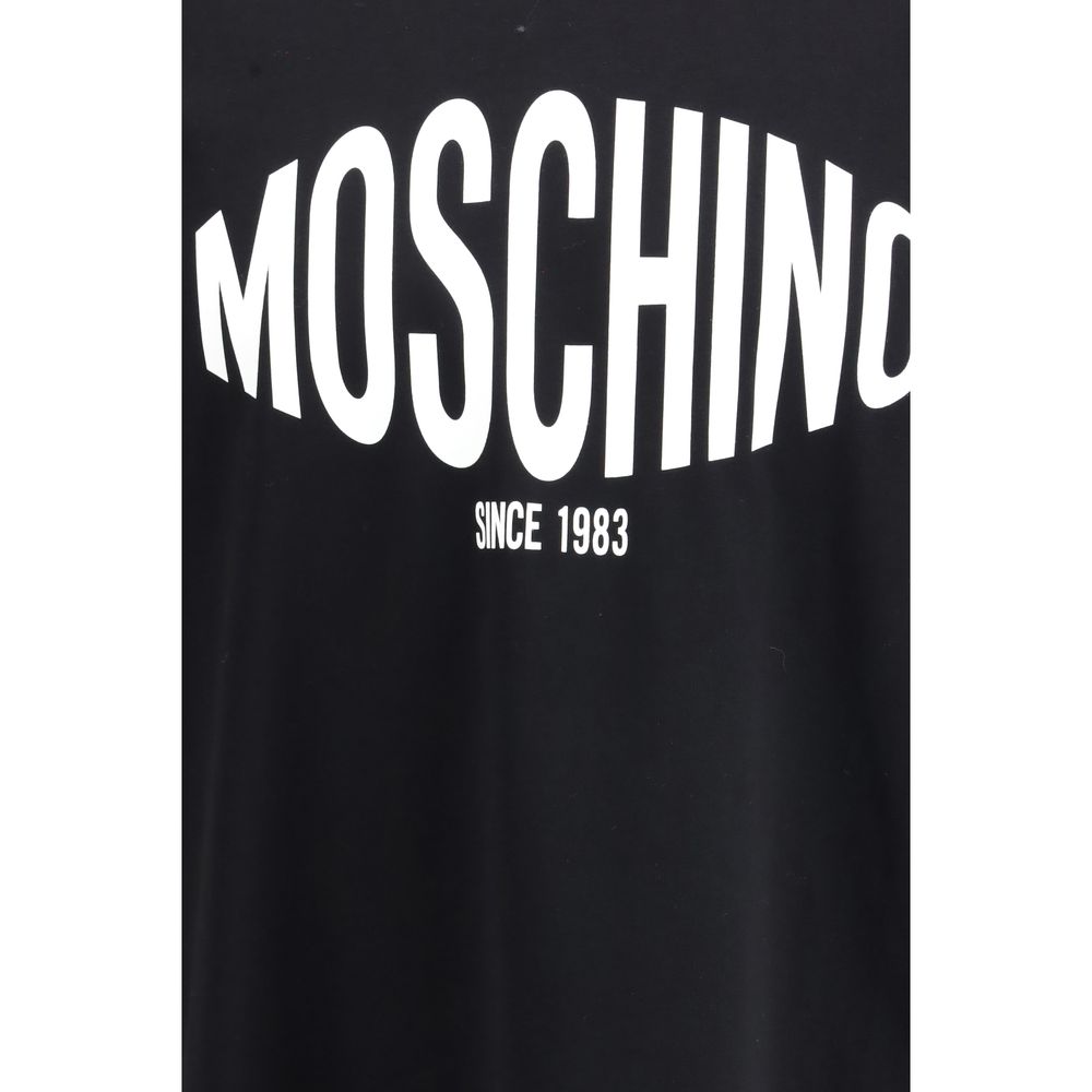 Moschino Black Cotton T-Shirt - immagine 3