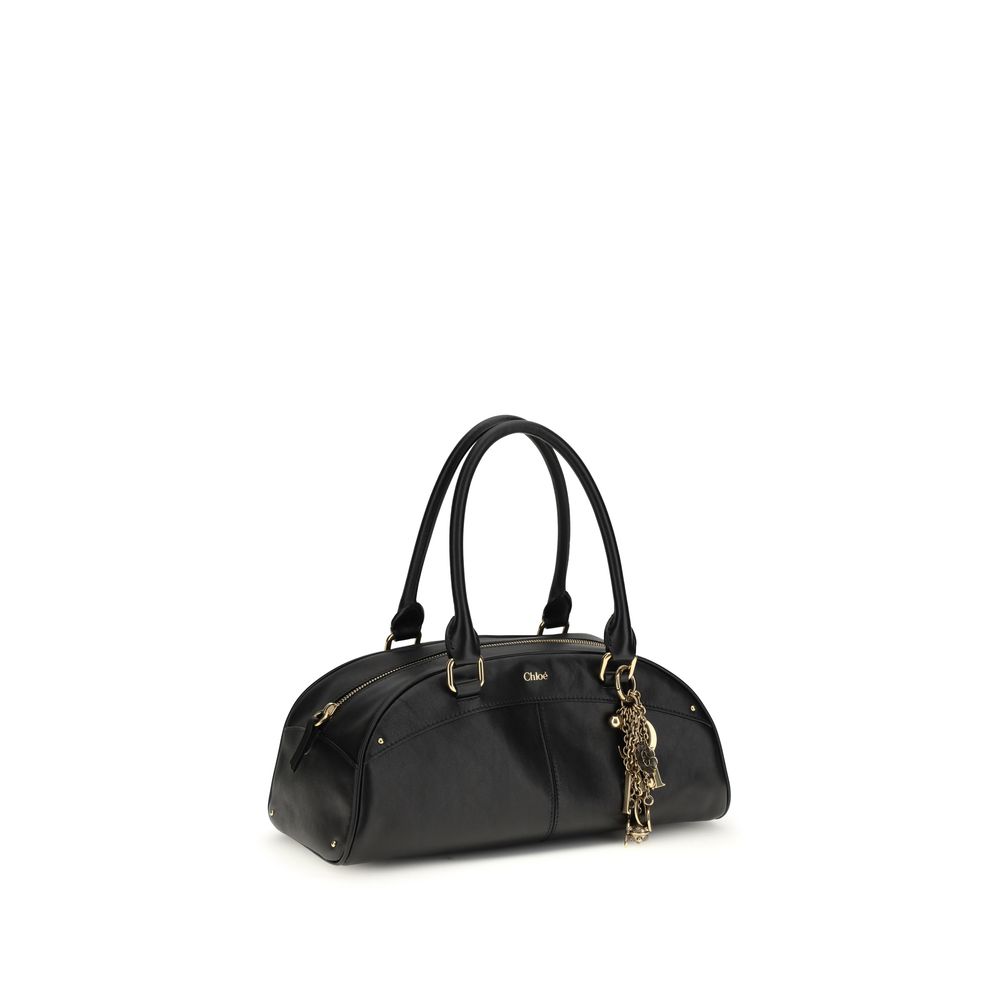 Chloé Black Calf Leather Bos Taurus Handbag - immagine 2
