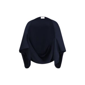 P.A.R.O.S.H. Blue Polyester Sweatshirt