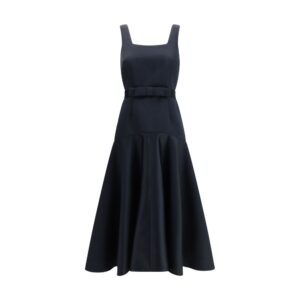 P.A.R.O.S.H. Blue Polyester Casual Dress