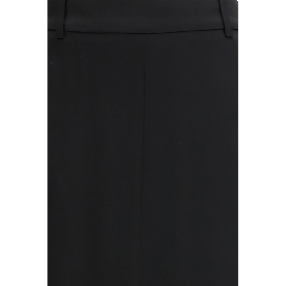 Tom Ford Black Acetate Long Skirt - immagine 3