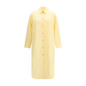 Khaite Bicolor Cotton Casual Dress