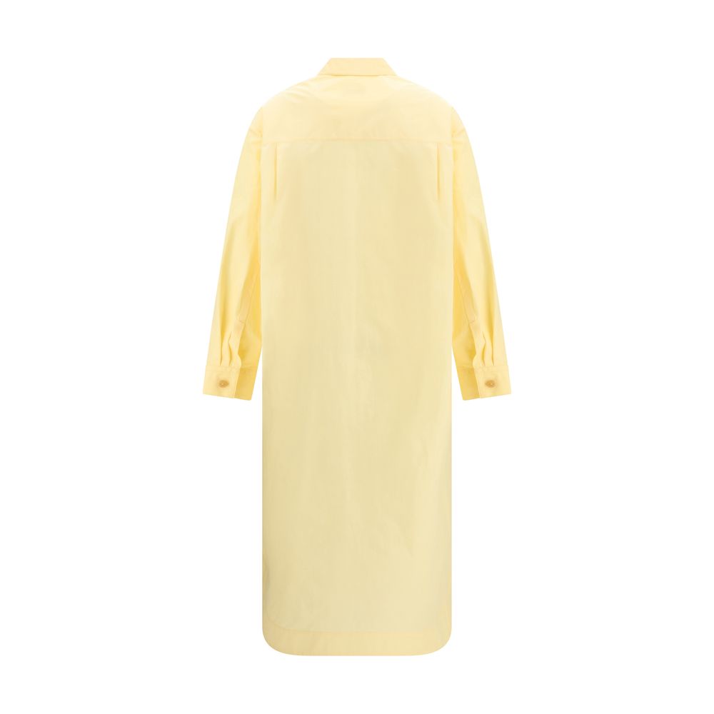 Khaite Bicolor Cotton Casual Dress - immagine 2