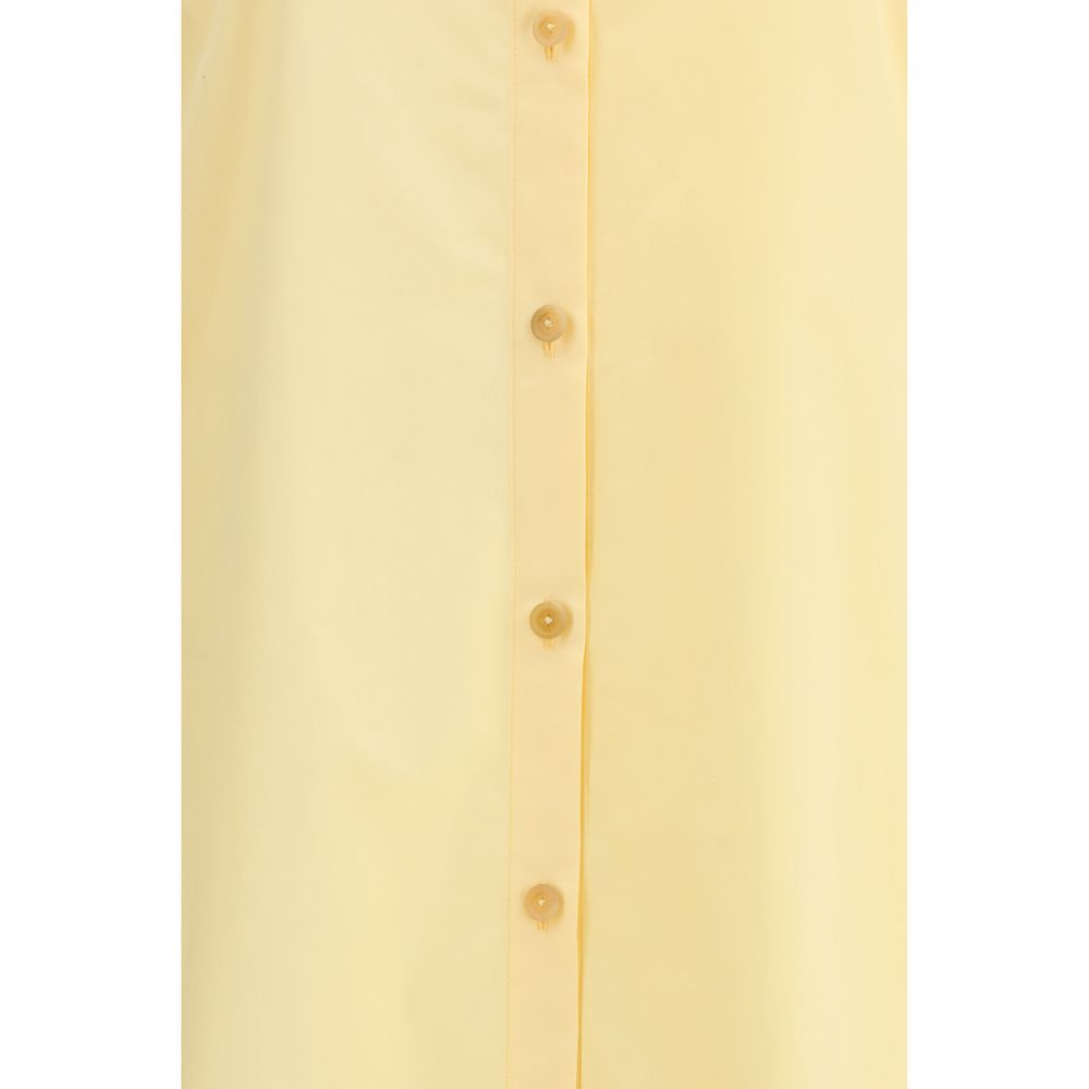 Khaite Bicolor Cotton Casual Dress - immagine 3