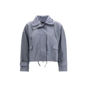 PINKO Blue Polyester Shell Jacket