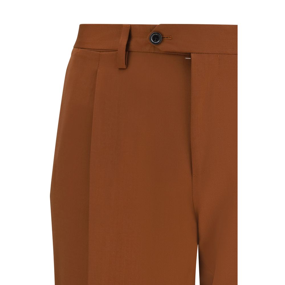 Lardini Brown Cotton Two-Piece Suit - immagine 3