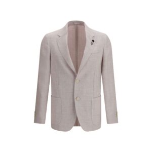 Lardini Multicolor Wool Blazer