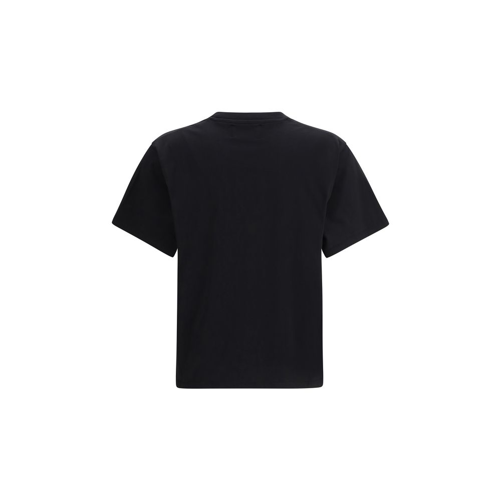 Loulou De Saison Black Cotton T-Shirt - immagine 2