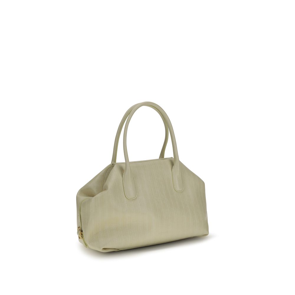 THEMOIRè Beige Polyethylene Shoulder Bag - immagine 2