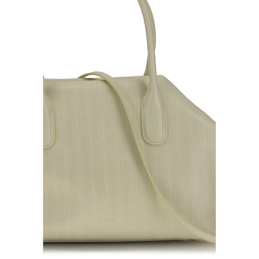 THEMOIRè Beige Polyethylene Shoulder Bag - immagine 4