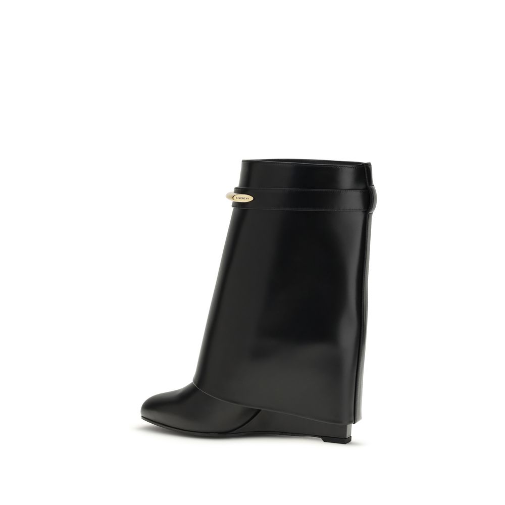 Givenchy Black Calf Leather Bos Taurus Ankle Boots - immagine 3