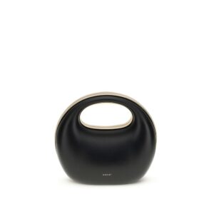 Sacai Black Calf Leather Bos Taurus Handbag